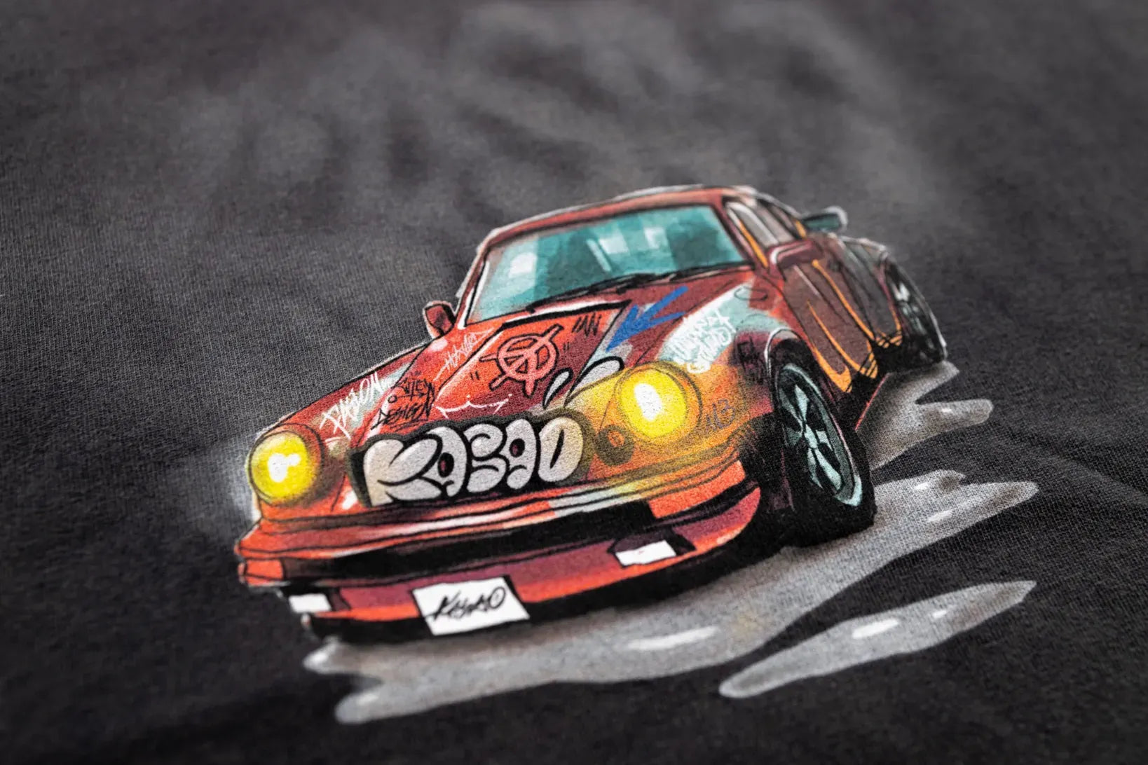𝗞𝗔𝗦𝗔𝗢 𝗠𝗔𝗗𝗘®︎ FW24 “Porsche 964 Klassiek” Tee