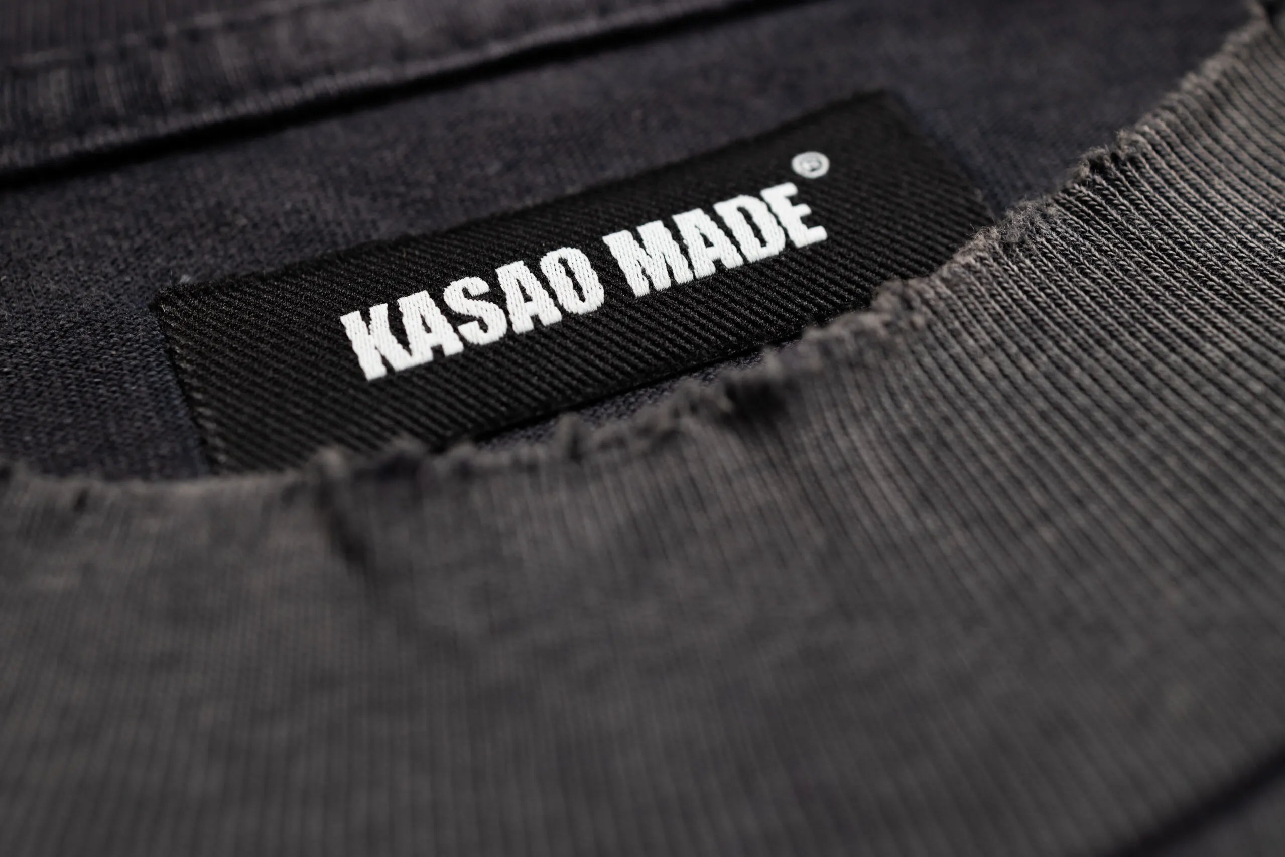 𝗞𝗔𝗦𝗔𝗢 𝗠𝗔𝗗𝗘®︎ FW24 “The FlameDo” Tee Washed Dark Navy