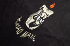 𝗞𝗔𝗦𝗔𝗢 𝗠𝗔𝗗𝗘®︎ FW24 “The FlameDo” Tee Washed Dark Navy