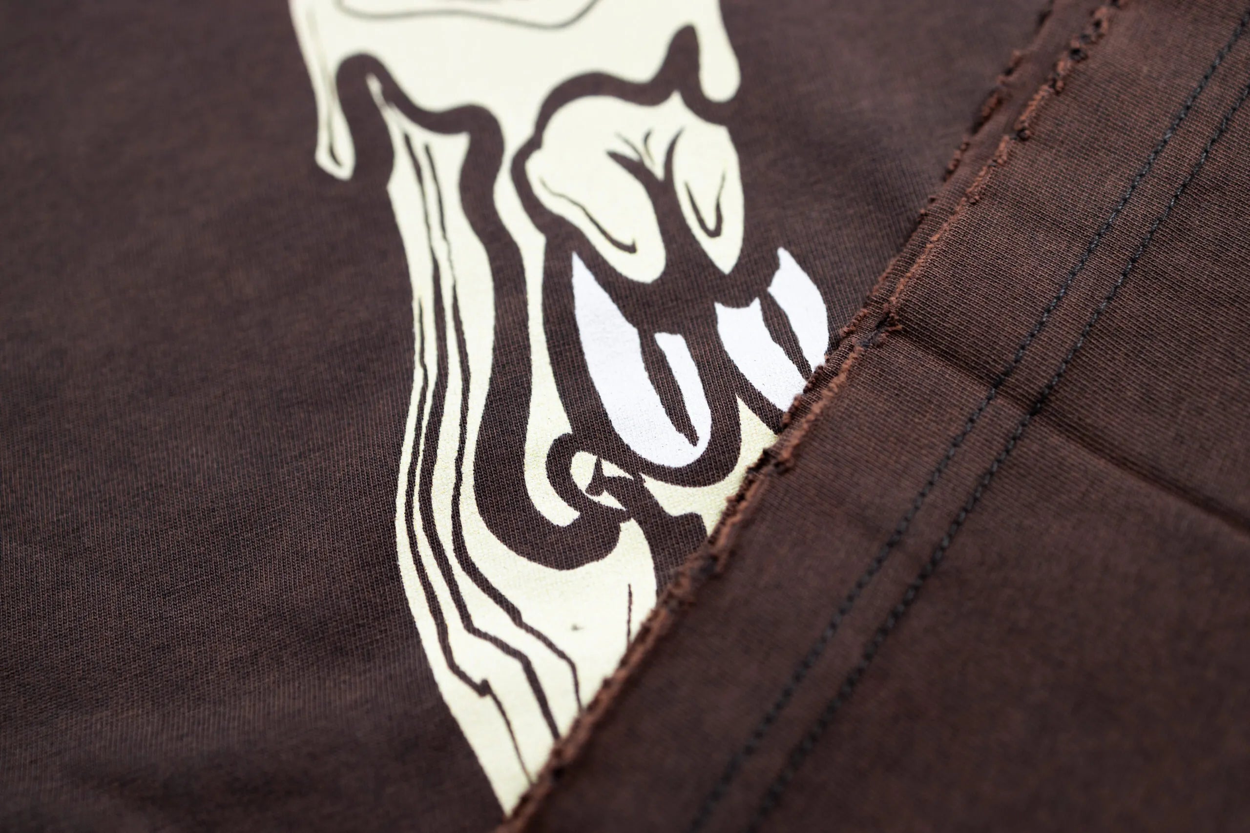 𝗞𝗔𝗦𝗔𝗢 𝗠𝗔𝗗𝗘®︎ FW24 “The FlameDo ” Tee Washed Brown
