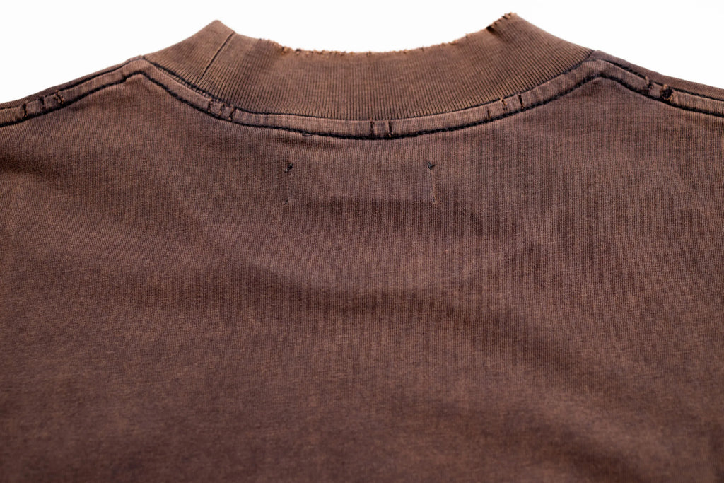 𝗞𝗔𝗦𝗔𝗢 𝗠𝗔𝗗𝗘®︎ FW24 “The FlameDo ” Tee Washed Brown