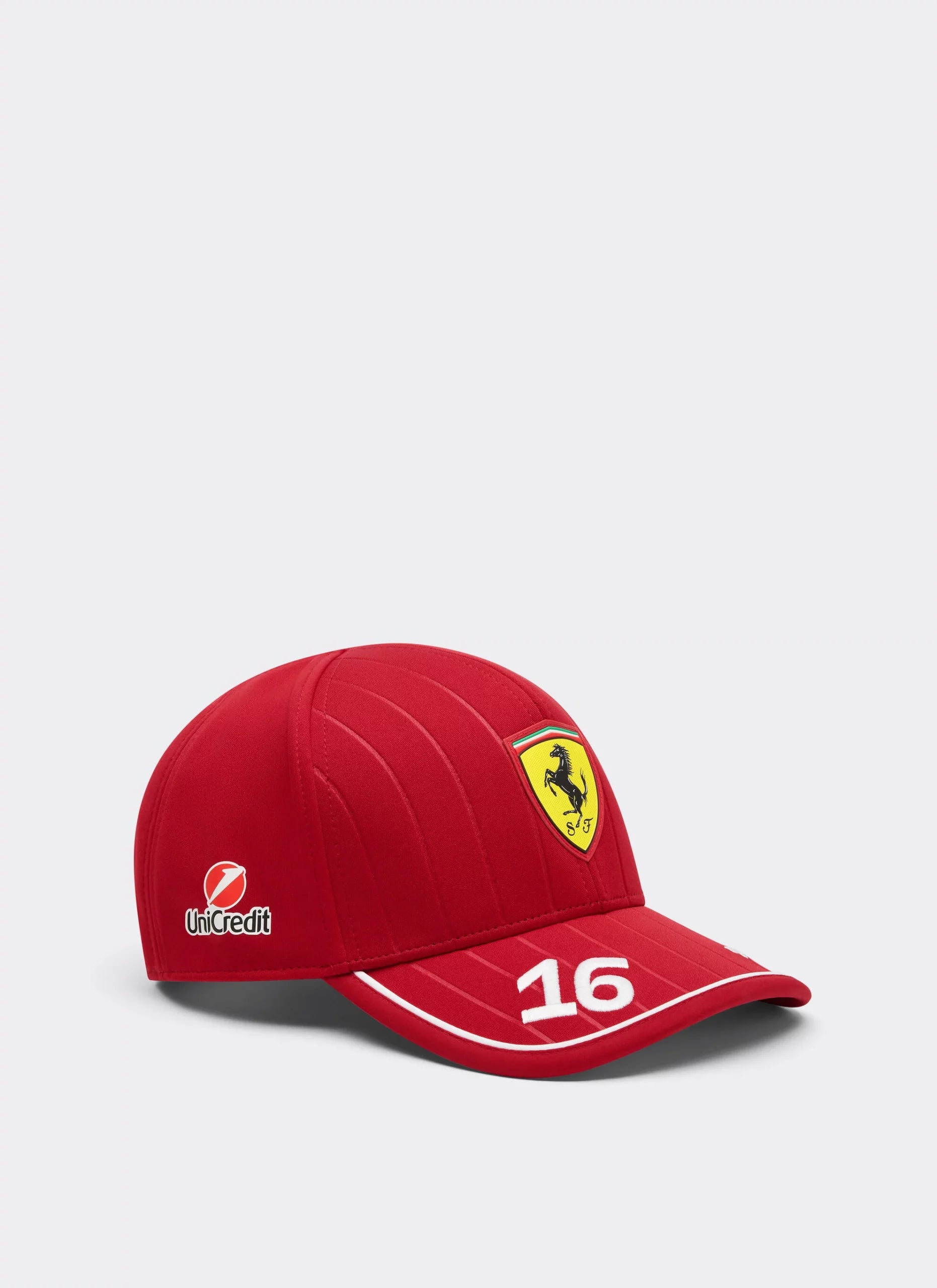 Ferrari F1 Team 法拉利 2025 Team Charles Leclerc 16 Driver Cap 樂樂 帽子 超狂限時折扣中 紅色/白色