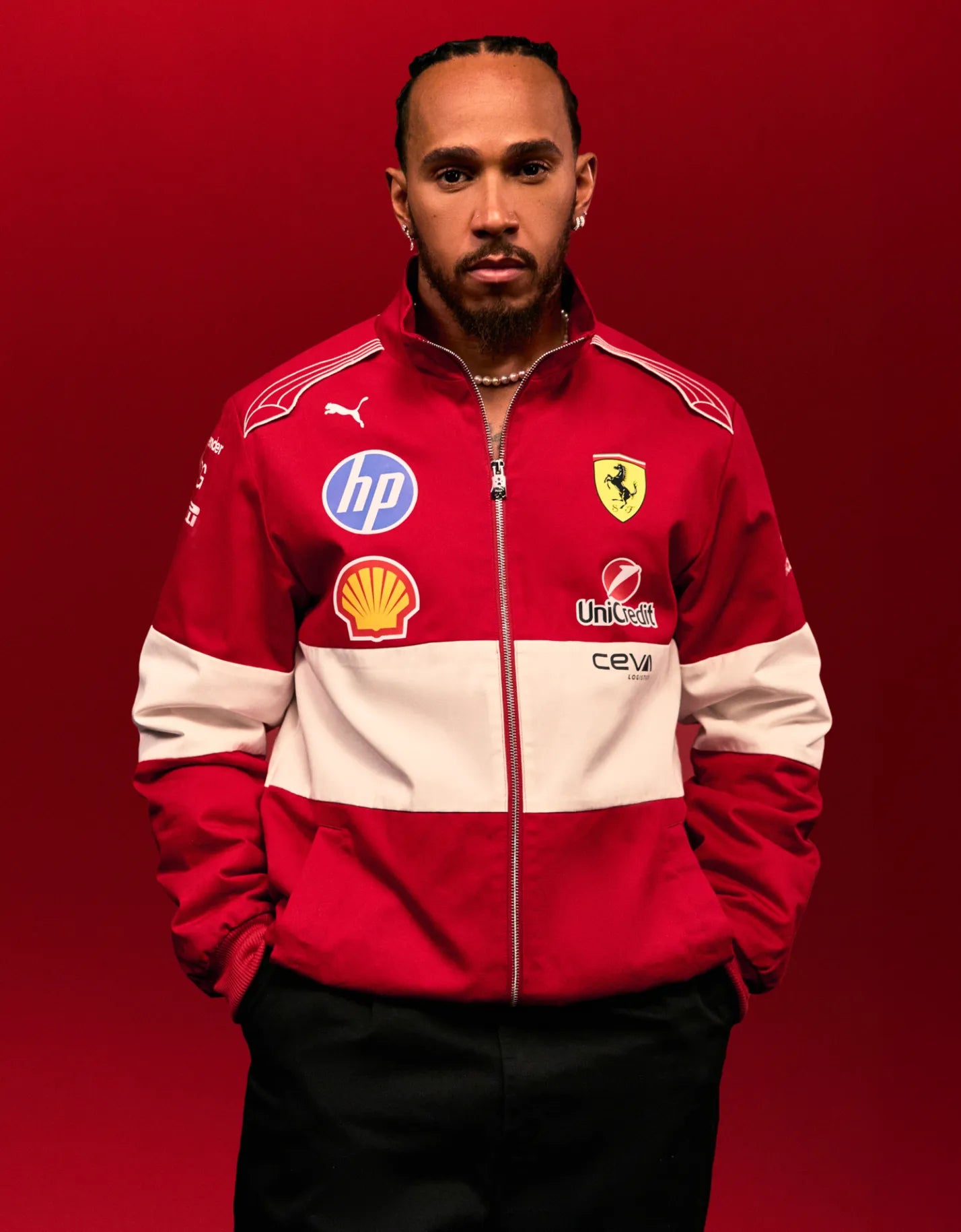 Ferrari F1 Team 法拉利 2025 Team Vintage Jacket 復古夾克外套 超狂限時折扣中