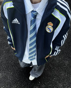 Adidas x Real Madrid 刺繡足球外套
