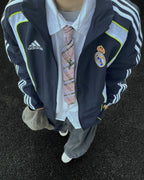Adidas x Real Madrid 刺繡足球外套