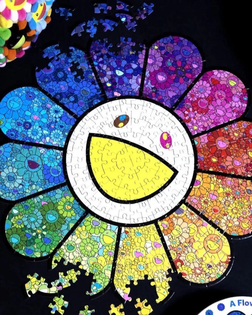 Takashi Murakami 村上隆 A Flower Forest Jigsaw Puzzle