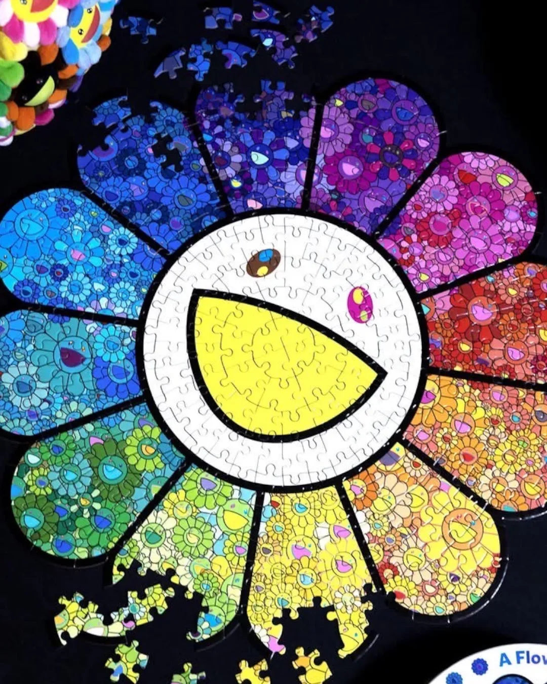 Takashi Murakami 村上隆 A Flower Forest Jigsaw Puzzle