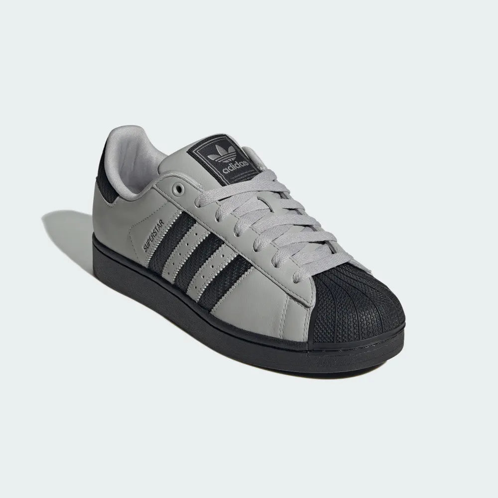 adidas SUPERSTAR II 編織三線 寂靜灰 JQ3183