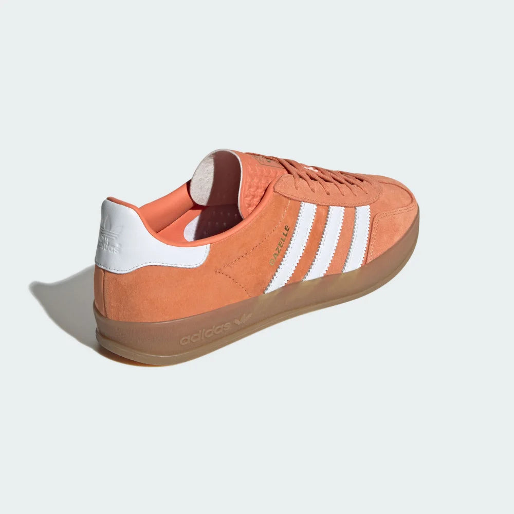 adidas GAZELLE 編織拼接 煙燻橘 JI2586