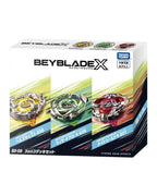 BEYBLADE X 戰鬥陀螺 BX-08 三合一對戰組 日本正版 TAKARA TOMY 爆旋陀螺