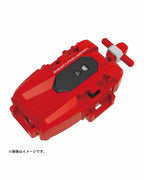 BEYBLADE X 戰鬥陀螺 BX-47 左迴旋風發射器 紅色 拉繩 日本正版 TAKARA TOMY 爆旋陀螺