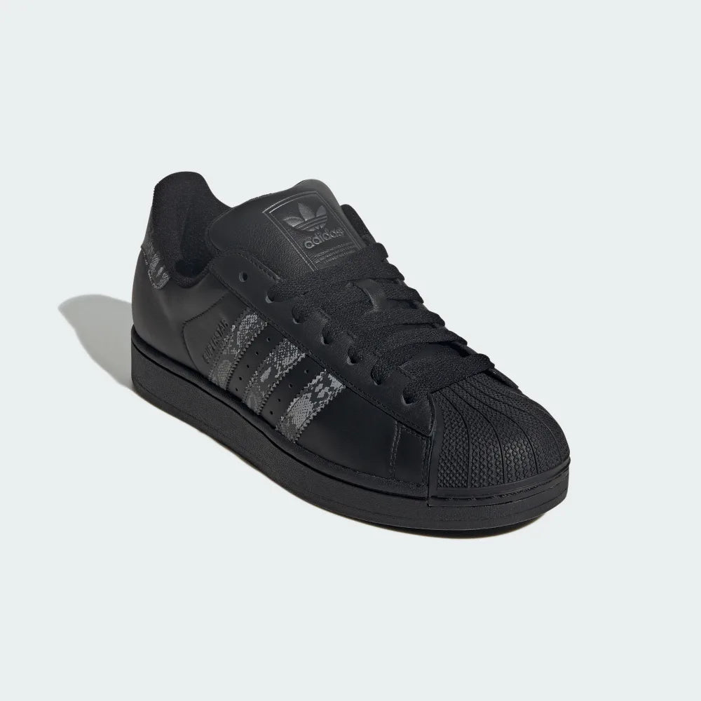 adidas SUPERSTAR II 蛇紋 曜石黑 JP6058