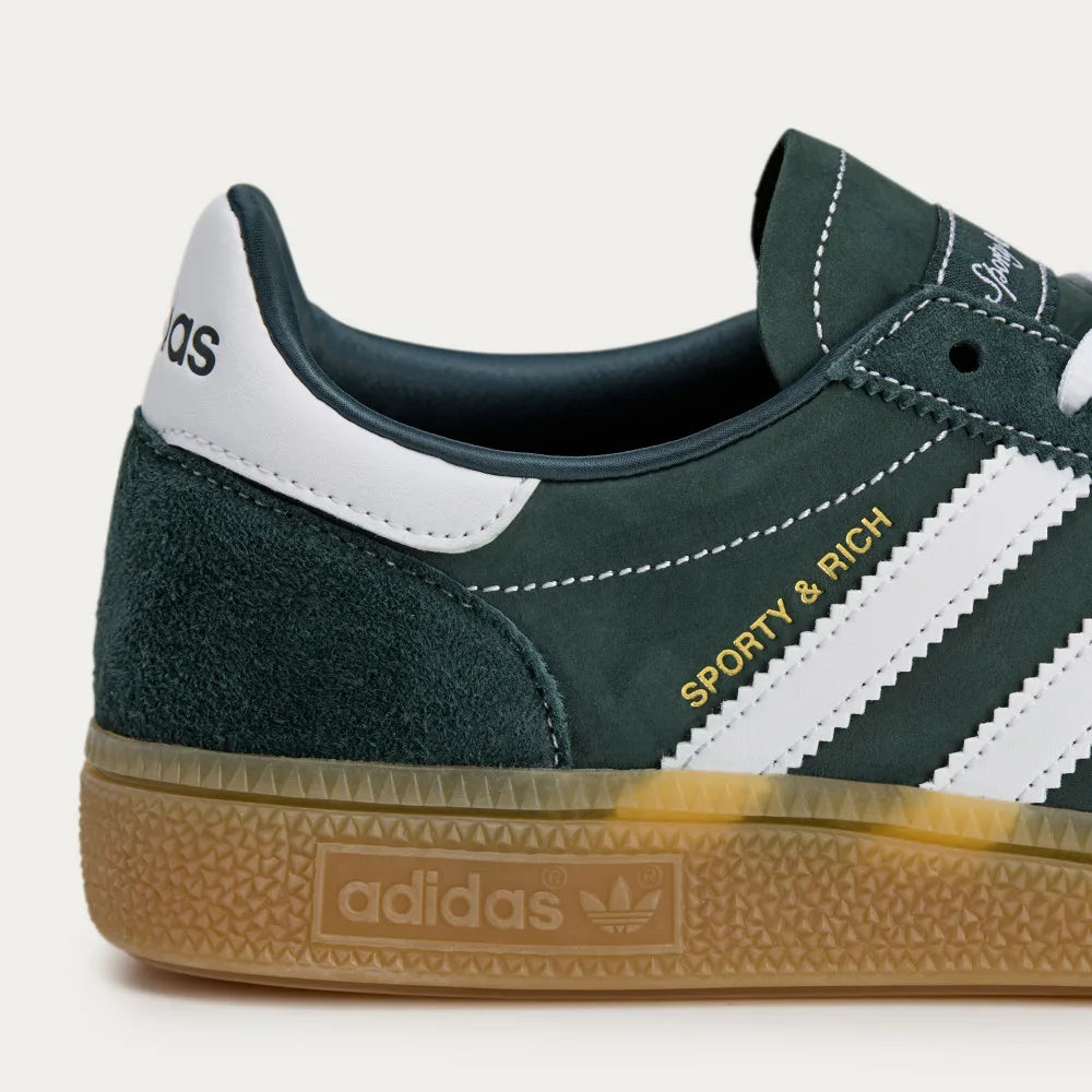 adidas HANDBALL SPEZIAL SPORTY & RICH 麂皮 墨綠 JP7067