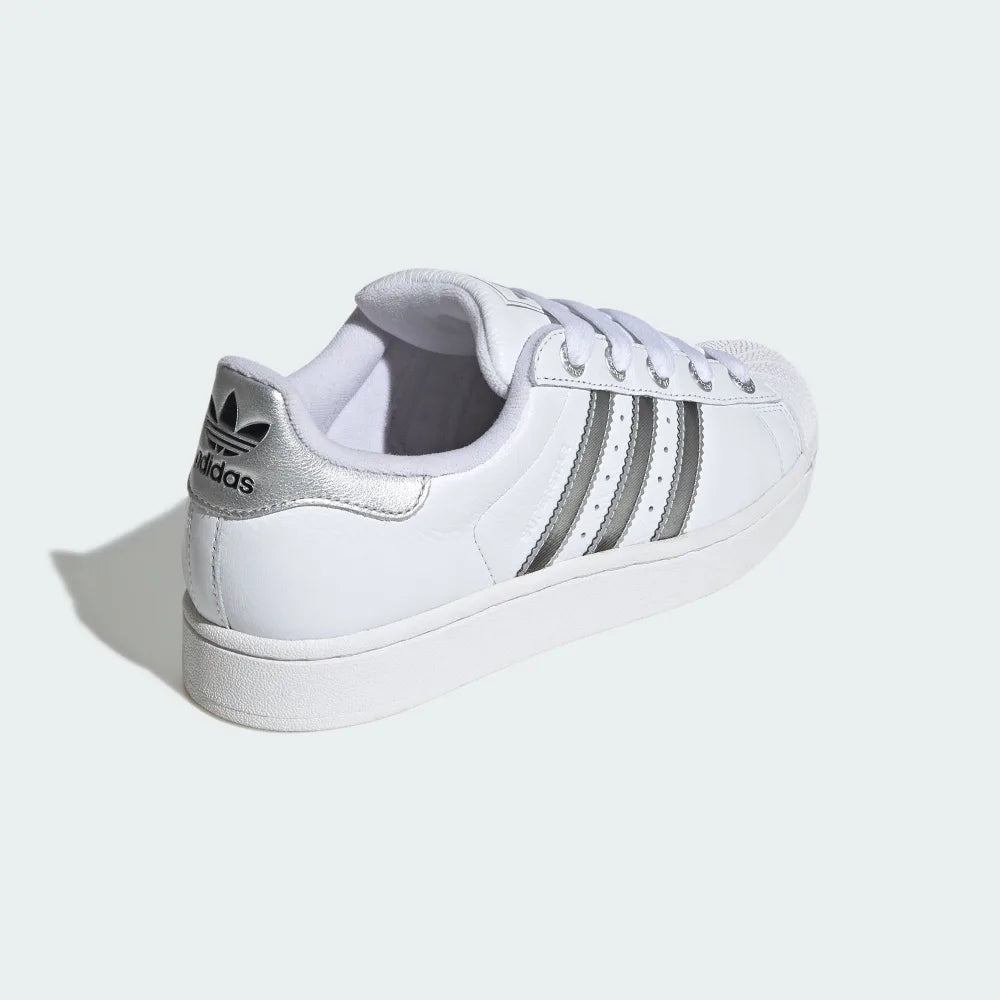 adidas SUPERSTAR II 極致白銀 JR4233