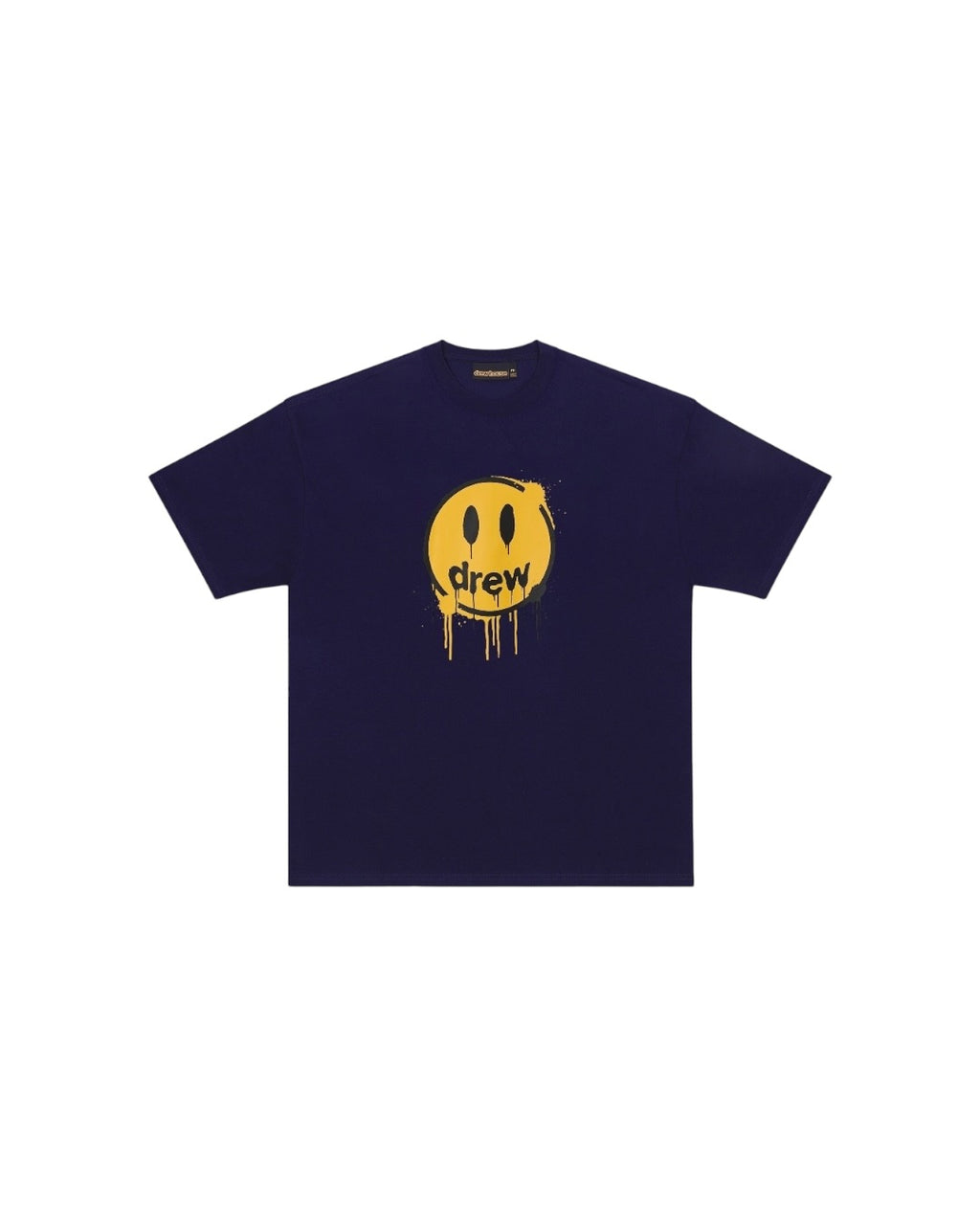 Drew House 潑墨笑臉 短袖T恤 海軍藍 DH-HJ2627