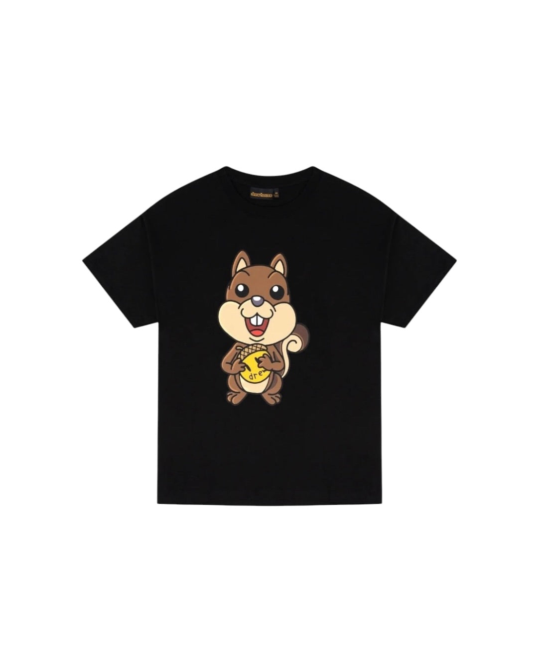 Drew House 松鼠 短袖T恤 黑色 DR-FW22-1230
