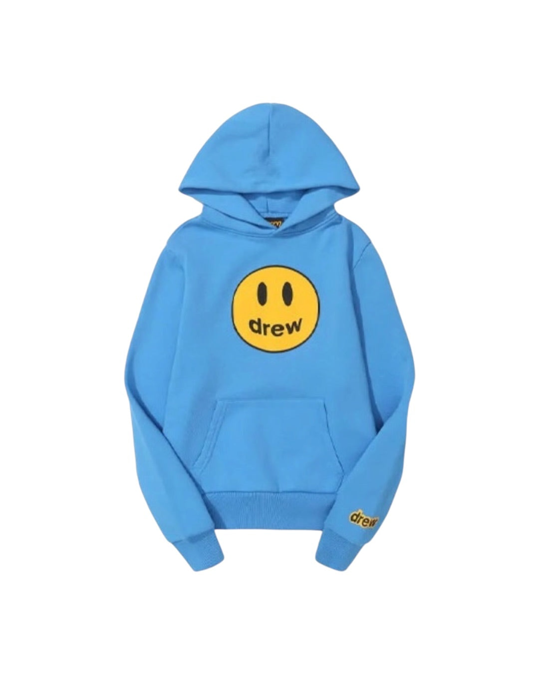 Drew House A笑臉 帽T 天藍色 DR-SS21-113