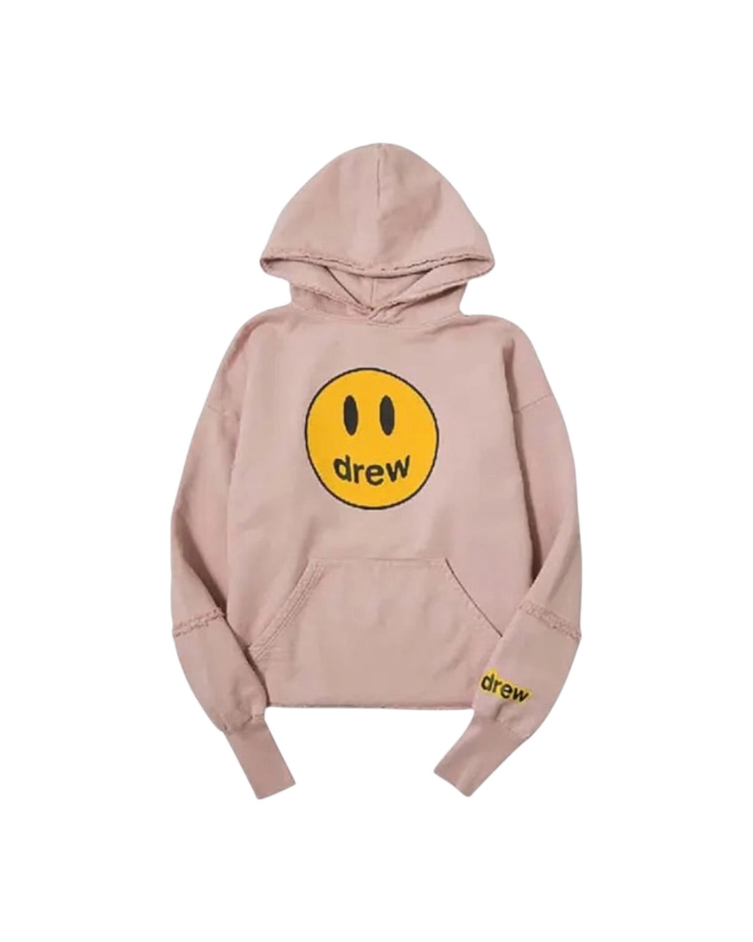 Drew House A笑臉 帽T 粉色 DR-SS22-153
