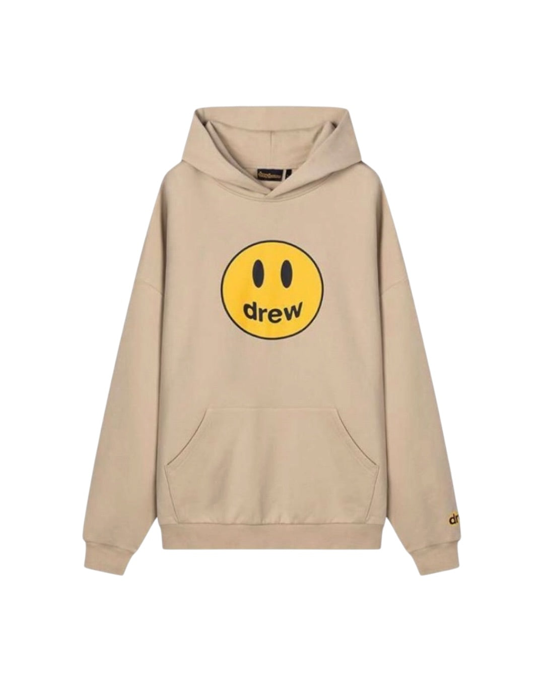 Drew House A笑臉 帽T 沙色 DH-HJ2524