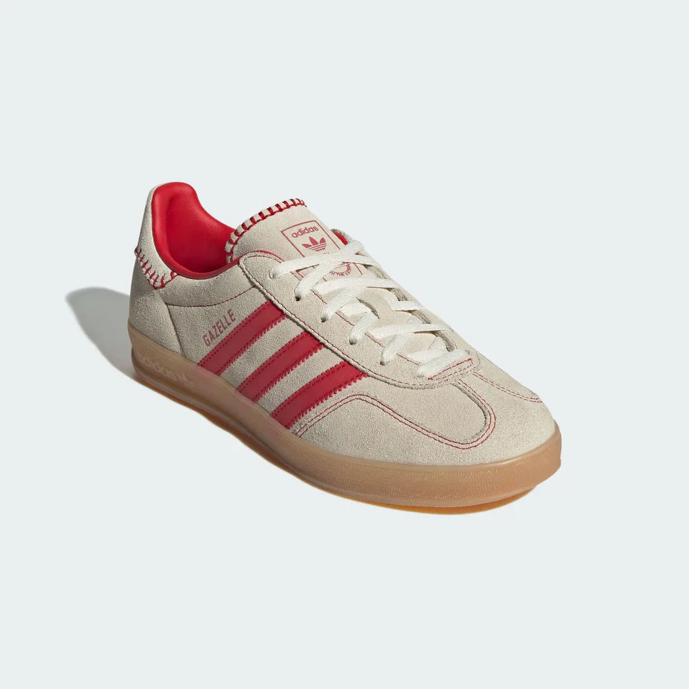 adidas GAZELLE INDOOR 車線 紅 JS1402