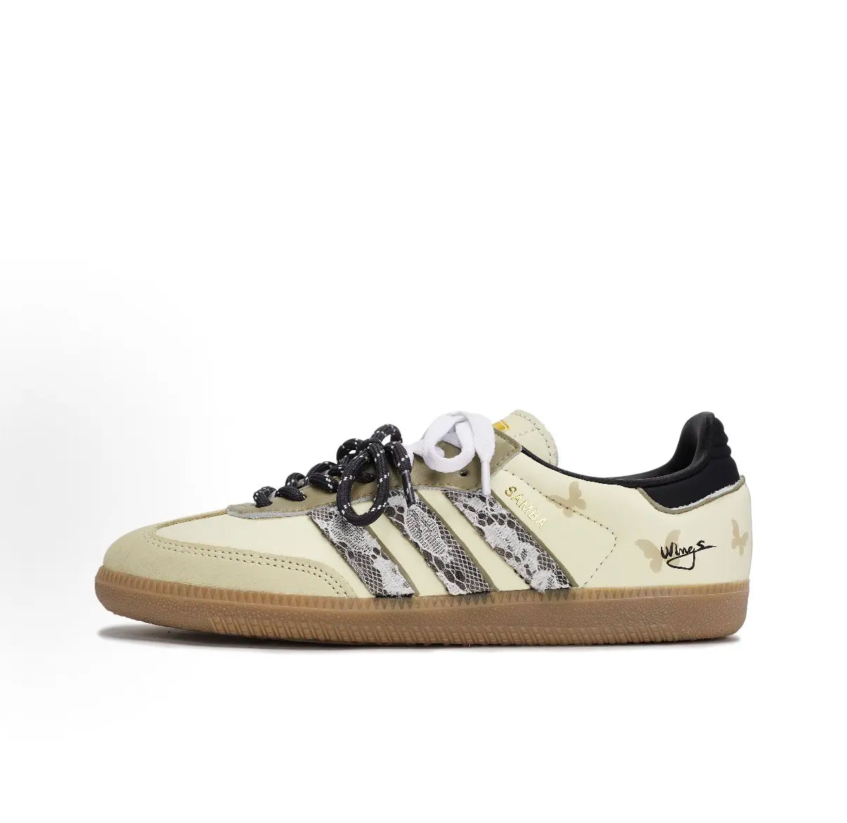 adidas originals SAMBA OG 復古蕾絲 米色 ID0478