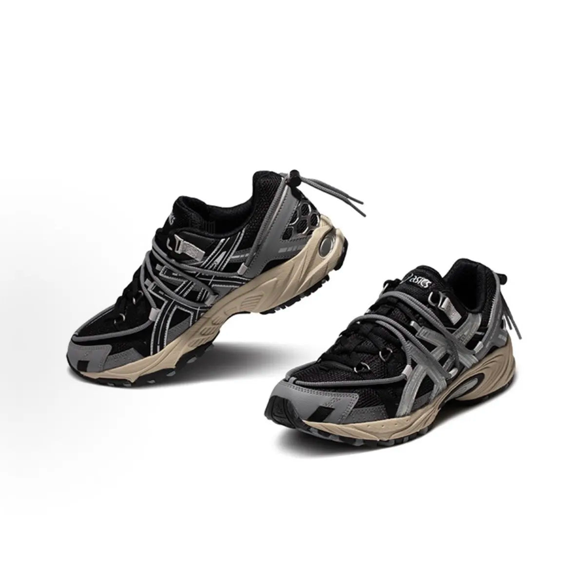 ASICS Gel-Kahana TR V2 復古黑銀	1203A259-001