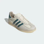 adidas GAZELLE INDOOR 編織系列 綠 JR3837