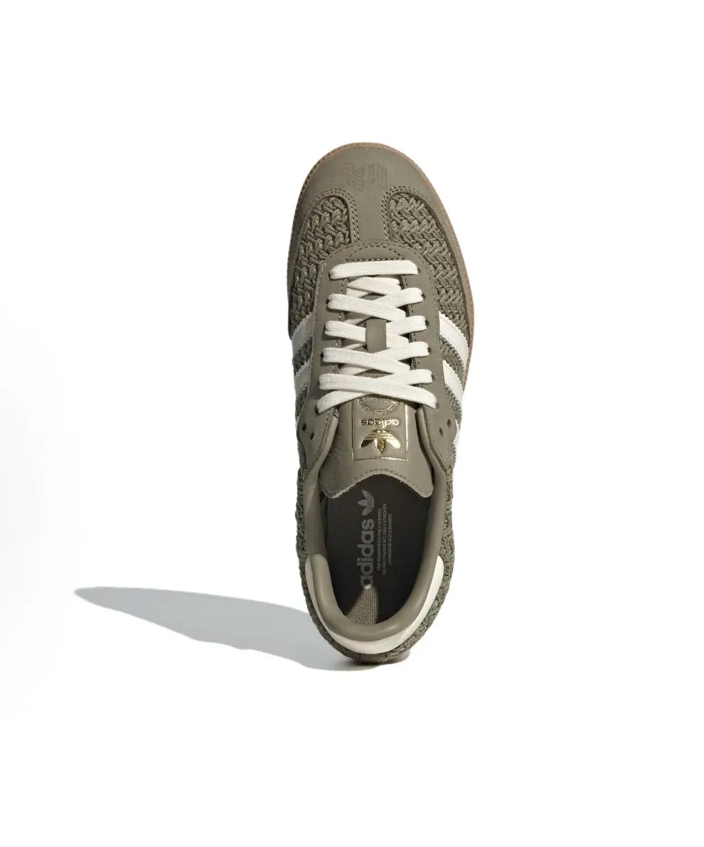 adidas originals Samba "Crochet" Pack 編織款 綠 JR9447