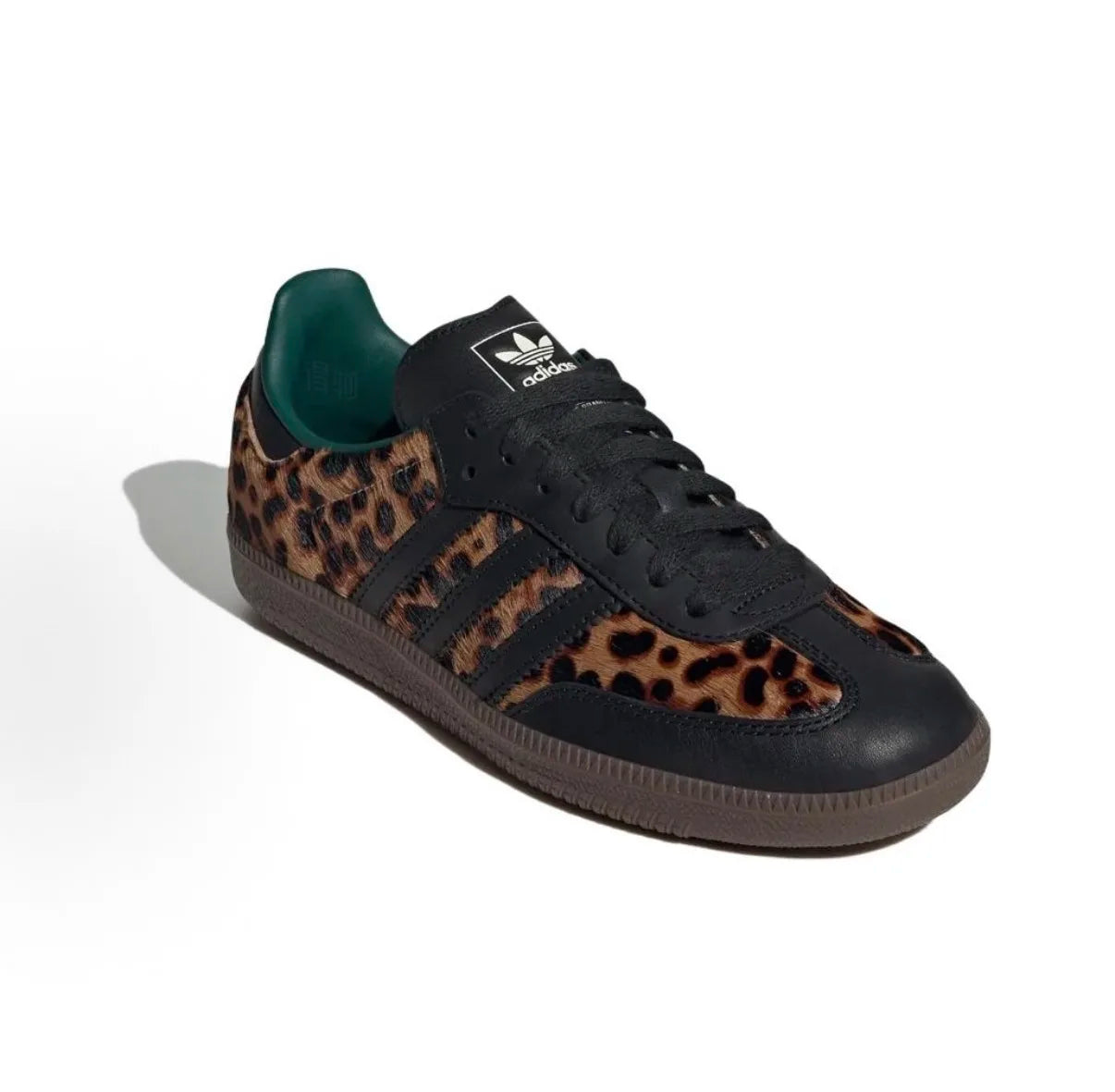 adidas originals SAMBA OG Leopard Print 豹紋棕黑 JI2735