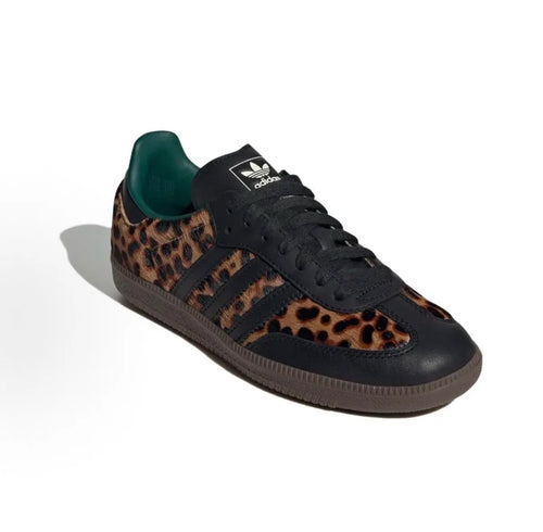 adidas originals SAMBA OG Leopard Print 豹紋棕黑 JI2735