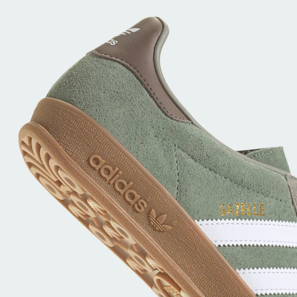 adidas GAZELLE INDOOR 抹茶拿鐵綠 JI3526