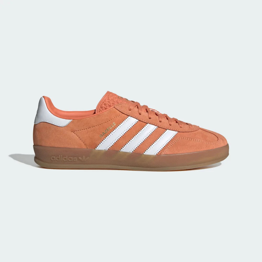 adidas GAZELLE 編織拼接 煙燻橘 JI2586
