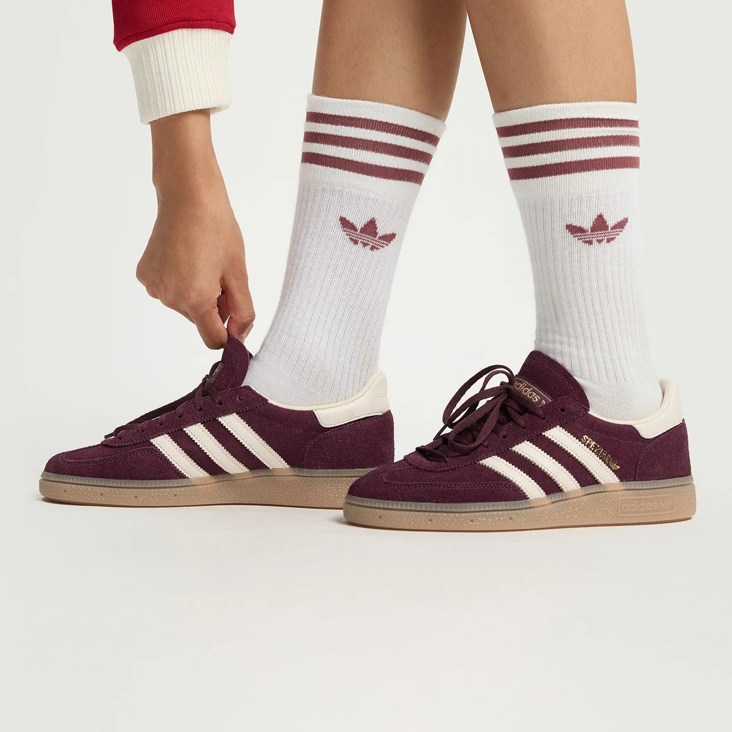 adidas HANDBALL SPEZIAL 麂皮 莓果酒紅 JP8726