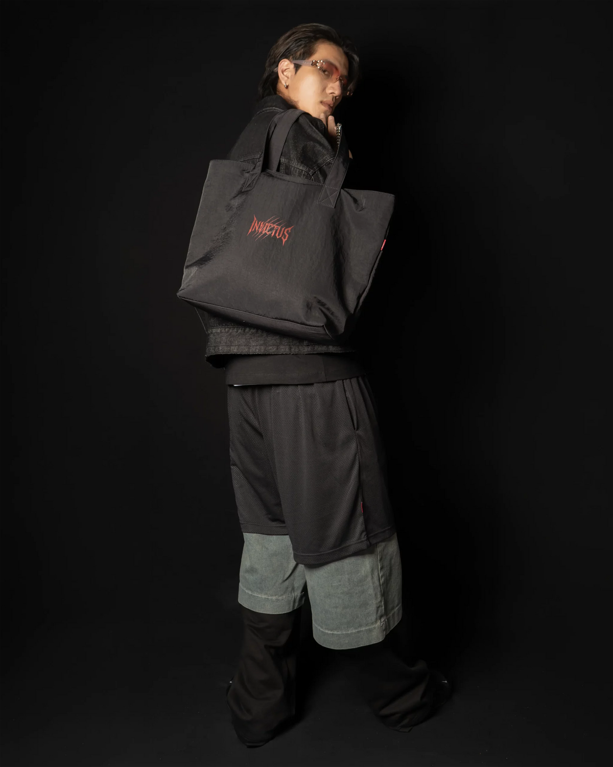 INVICTUS RADICAL MESH ATHLETIC SHORTS / 爪痕網眼球褲