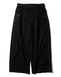 INVICTUS RADICAL WIDE DENIM BAGGY PANTS / 爪痕單寧寬版牛仔褲 — 1