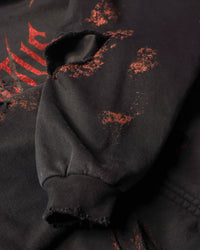 INVICTUS DESTROYED LAYERED HOODIE / 戰損彈孔雙層帽T — 31