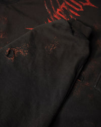 INVICTUS DESTROYED LAYERED HOODIE / 戰損彈孔雙層帽T — 38