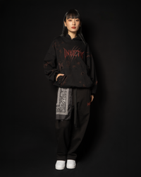 INVICTUS DESTROYED LAYERED HOODIE / 戰損彈孔雙層帽T — 2