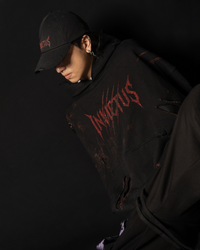 INVICTUS DESTROYED LAYERED HOODIE / 戰損彈孔雙層帽T — 3