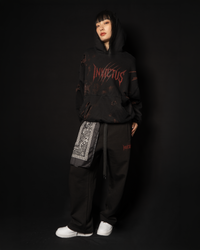 INVICTUS DESTROYED LAYERED HOODIE / 戰損彈孔雙層帽T — 13