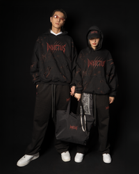 INVICTUS DESTROYED LAYERED HOODIE / 戰損彈孔雙層帽T — 16