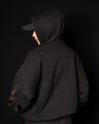 INVICTUS DESTROYED LAYERED HOODIE / 戰損彈孔雙層帽T — 21