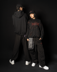 INVICTUS DESTROYED LAYERED HOODIE / 戰損彈孔雙層帽T — 28