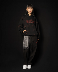 INVICTUS DESTROYED LAYERED HOODIE / 戰損彈孔雙層帽T — 2