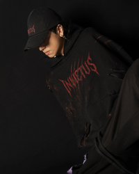 INVICTUS DESTROYED LAYERED HOODIE / 戰損彈孔雙層帽T — 3