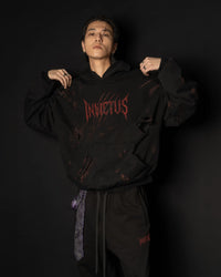 INVICTUS DESTROYED LAYERED HOODIE / 戰損彈孔雙層帽T — 6