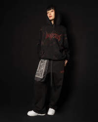 INVICTUS DESTROYED LAYERED HOODIE / 戰損彈孔雙層帽T — 13