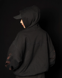 INVICTUS DESTROYED LAYERED HOODIE / 戰損彈孔雙層帽T — 21
