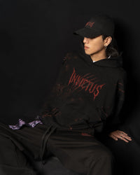 INVICTUS DESTROYED LAYERED HOODIE / 戰損彈孔雙層帽T — 27