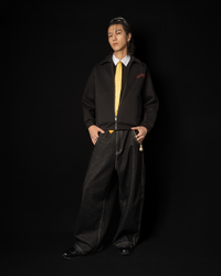 INVICTUS DOUBLE-FACED BONDED JACKET / 爪痕翻領雙層正裝夾克 — 3